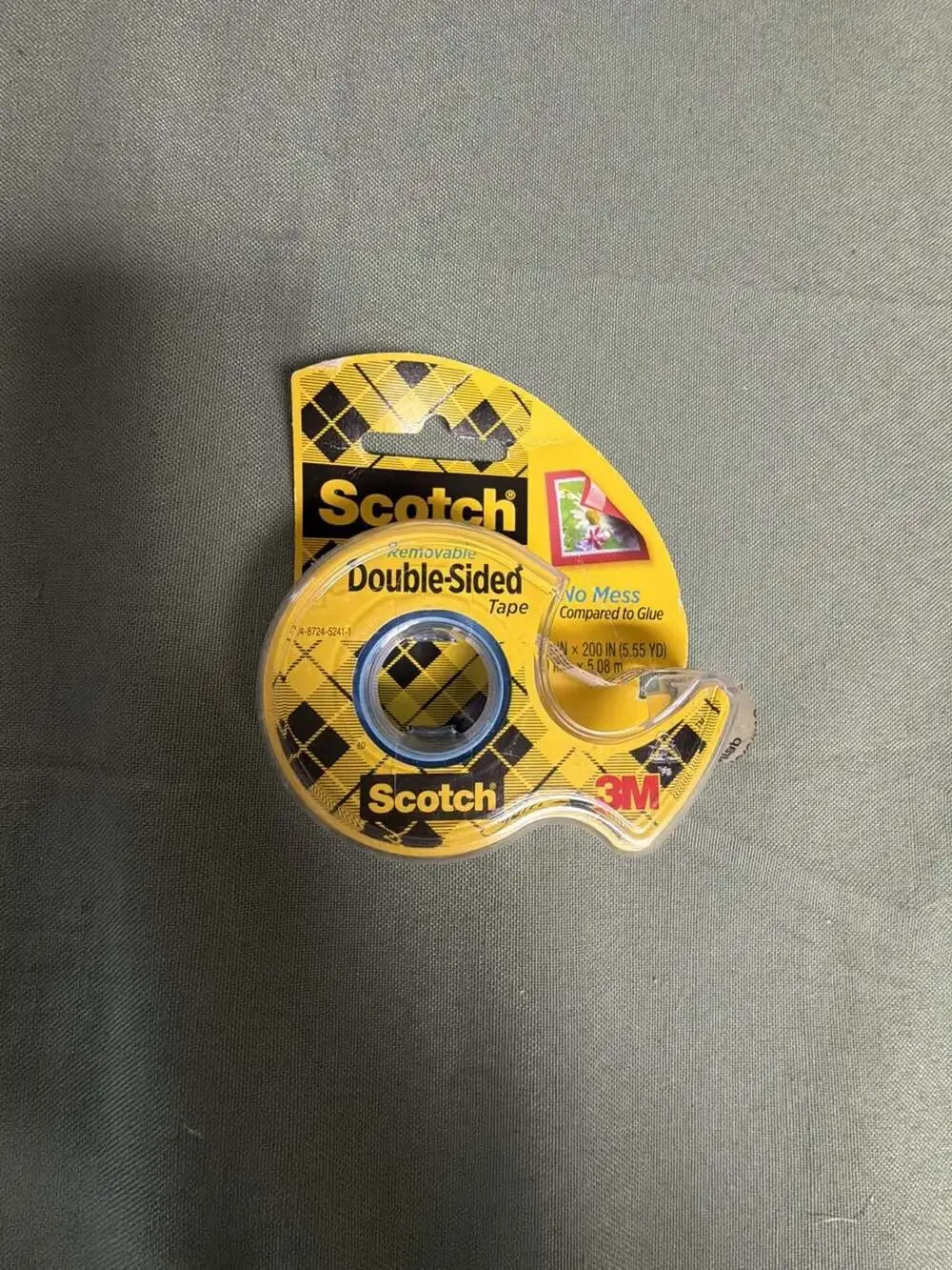 Scotch Removable Double-Sided Tape 3/4 in x 200 in with Dispenser